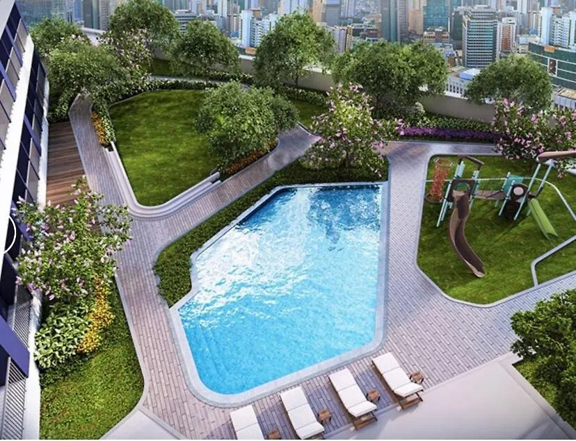Cosmo Nest Air Skyline One Br Makati 2270 Gym Swim Park 300 Mbps Apartment Manila